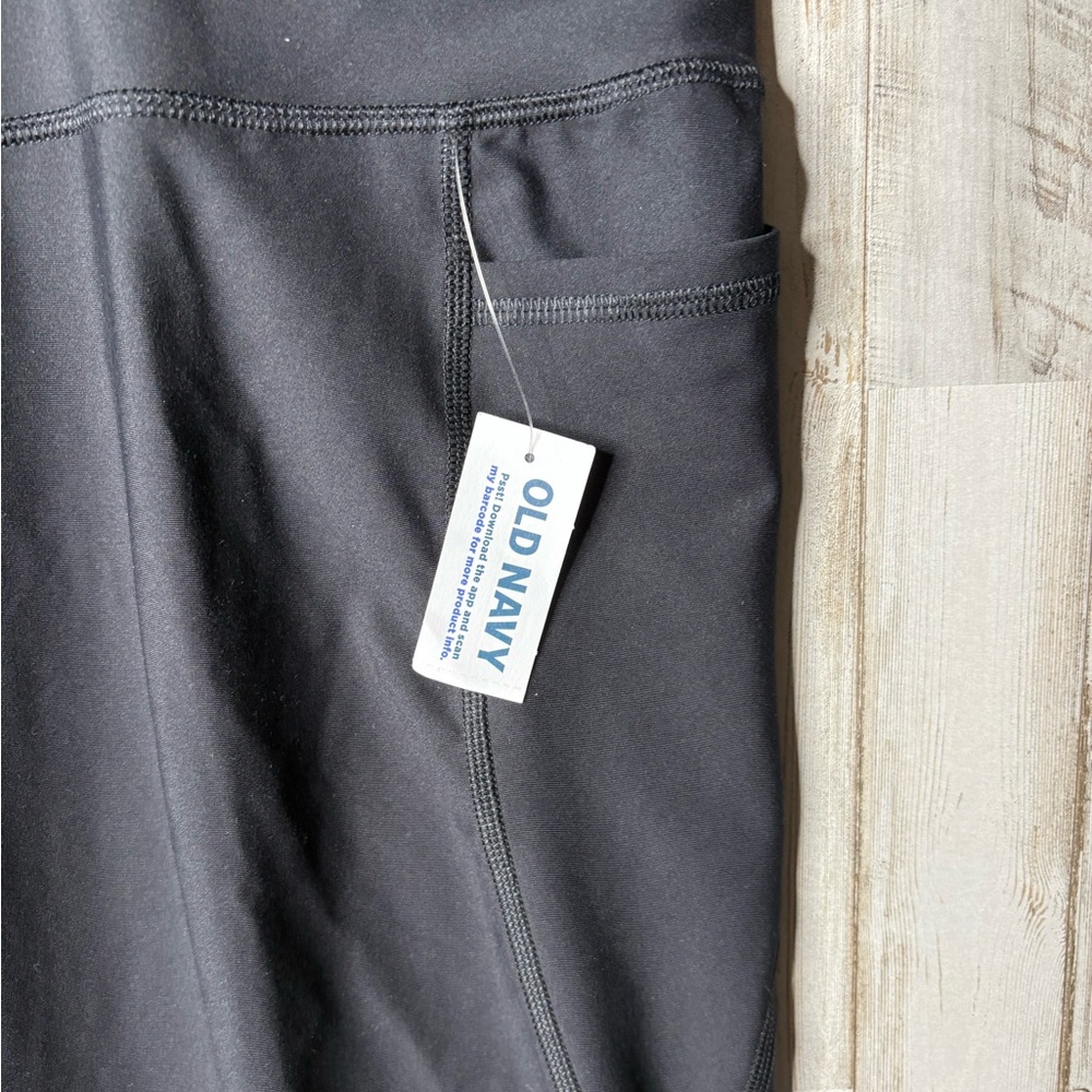 Old Navy Active Powersoft High Rise Leggings 7/8 Length Black Size 4X NWT! - Picture 6 of 16